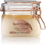 Sanctuary Spa Salt Body Scrub, Exfoliating Dead Sea Salt with Natural Oils, and