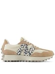 New Balance Womens 327 Trainers - Beige, Beige, Size 5, Women