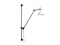 214 Vegglampe Conic Svart/Hvit - Lampe Gras