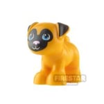 LEGO Animals Minifigure Pug with Dark Azure Eyes