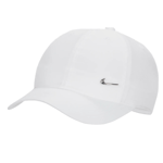 Nike Dri-FIT Club Cap Metal Swoosh White Jr