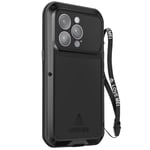 Coque Love Mei pour iPhone 14 Pro Intégrale Antichoc Antichute Etanche Noir