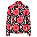 Regatta Womens/Ladies Orla Kiely Apple Blossom Zip Neck Fleece Top - 16 UK