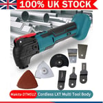 For Makita DTM51Z 18V LXT Multi Cordless Tool Body With Wellcut 17pc Accessories