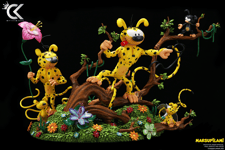 Figurine Famille Marsupilami - Cartoon Kingdom