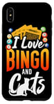 iPhone XS Max Bingo Player Cat I Love Bingo And Cats Case