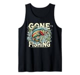 Gone Fishing Tank Top