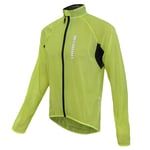 Funkier DryRide Pro Showerproof Cycling Jacket - Yellow / Large