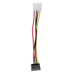 SATA  Female to Molex Male Adapter Converter Cable, 6-Inch O3I32987