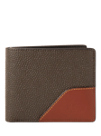 Mulberry 8 Card BioVeg Scotchgrain & Flat Calf Leather Wallet, Mole/Cognac