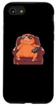 Coque pour iPhone SE (2020) / 7 / 8 Capybara Jeux vidéo drôles Capybara