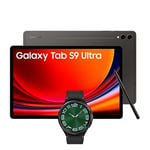 Samsung Galaxy Tab S9 Ultra WiFi Android Tablet, 512GBStorage, Graphite, 3 Year Extended Warranty with a Samsung Galaxy Watch6 Classic, Bluetooth, 47mm, Graphite (UK Version)