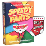 Speedy Pants | Hilarious Family Card Game | 10-in-1 Stocking Filler or Secret Santa Gift | Best Party Season Games for Kids, Teens, Adults, Families | Ages 6 7 8 9 10 11 12 +