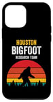 Coque pour iPhone 12 mini Équipe de recherche Houston Bigfoot, Big Foot