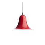 Verpan - Pantop Pendant, Bright Red, Excl. E14 Max 25W - Pendellampor - Verner Panton - Röd