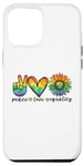 Coque pour iPhone 14 Plus Peace Love Equality Equality Equality | Mois de la fierté LGBT