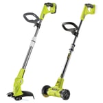 Gresstrimmer+Fliserenser Ryobi One+ 18V 1X1.5Ah