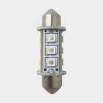 1852-Marine 1852 LED lantern pinol/spollampa 37mm 10-36Vdc röd, 2 st