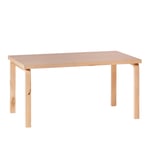 Artek - Aalto Table 82A Wild Birch - Ruokapöytä - Alvar Aalto - Puun värinen - Puu