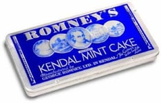 Kendal Mint Cake Romney's White Kendal Mintcake Tin 170g