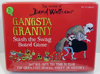 David Walliams Gangsta Granny Stash the Swag Board Game SEALED Paul Lamond Games