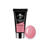 Polygel - Powder gel - Peony 15ml - Akrylgel Rosa