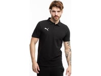 Puma Team Goal Casuals Polo Herre T-Skjorte Svart 658605 03 L