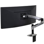 698833011463 Ergotron LX DESK MOUNT LCD ARM POLISHED/32IN BLACK/WHITE VESA MIS-D