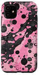 Coque pour iPhone 11 Rose moderne à pois en peau de grenouille Ozark Timber Duck Camo