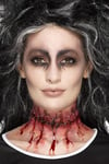 Stitched Neck Scar Halloween Fake Latex Fancy Dress Zombie Special FX Make Up