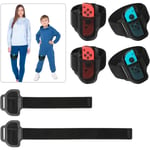 4 st Switch benremmar för Nintendo Switch Sports/Ring Fit Adve