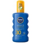 Nivea Aurinkosuoja & kosteuttava aurinkovoide SPF30, 200ml