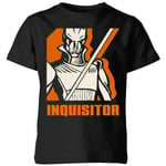 T-Shirt Enfant Inquisitor Star Wars Rebels - Noir - 3-4 ans - Noir