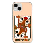 ERT GROUP Coque de téléphone Portable pour Iphone 14 Plus Original et sous Licence Officielle Disney Motif Chip & Dale 005 Parfaitement adapté à la Forme du téléphone Portable, Coque en TPU