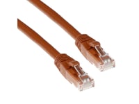 Act Brown 1.5 Meter U/Utp Cat6 Patch Cable Snagless With Rj45 Connectors. Cat6 U/Utp Snagless Bn 1.50M (Is1651)