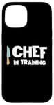 Coque pour iPhone 15 Chef en formation – Débutant en cuisine – Future Cook