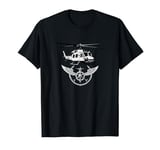 UH-1 Huey Retro Helicopter Vintage Vietnam Chopper T-Shirt