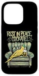 iPhone 14 Pro Drunk Cockatiel - Funny Cute Bird Beer Drinking Lover Case