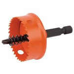 Draper Bi Metal Hole Saw With Integrated Arbor 35mm 1/4" Hex Shank 34988