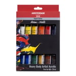 Amsterdam Expert Series Acrylic Paint Trial Set | 12 X