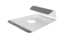 Newstar NSLS025 Raised Aluminium Laptop Stand - Silver Silver Raised (US IMPORT)