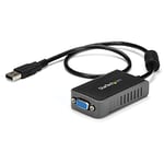 StarTech.com USB 3.0 to VGA Adapter, USB to VGA Monitor Converter for Windows, 1440x900 (no support for macOS/ChromeOS/Linux)