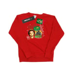 Elf Dam/Damer North Pole Sweatshirt XXL Röd Red XXL