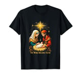 Orthodox Christian Nativity Scene The Word Became Flesh T-Shirt