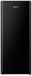 Hisense RR220D4BBE Freestanding Retro Fridge - Black