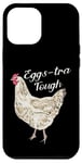 Coque pour iPhone 12 Pro Max Eggs-tra Tough Poule blanche