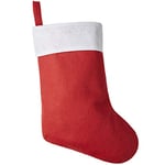 dressforfun 900645 Botte de Père Noël Saint-Nicolas Classique Chaussette de Noël à Suspendre Sac Cadeau –Diverses Couleurs (Rouge| no.303309)