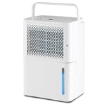 Electric 12L/Day Dehumidifier 3 Modes Portable Quiet Dehumidifier w/ Drain Hose