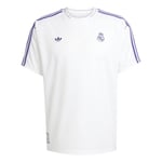 Real Madrid T-shirt Terrace Icons - Vit - adidas, storlek XX-Small