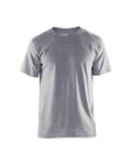 Blåkläder 3325-1043 T-Shirt 5-pack Gråmelerad XXL